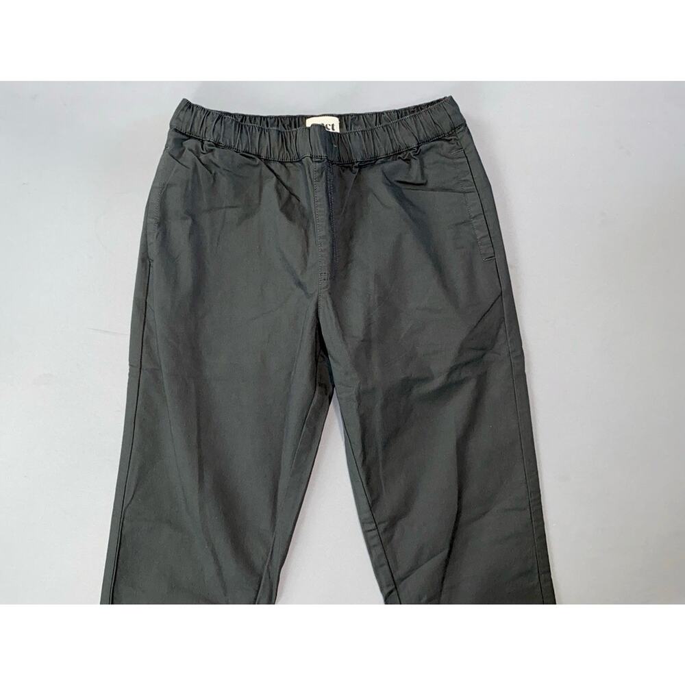 Pact Men's Pull On Elastic Waist Organic Cotton Pants. Gray, Men's M. NEW!